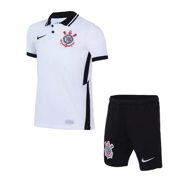 Maillot Football Corinthians Paulista Domicile Enfant 2020-21 Blanc